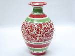 Red White Green Ceramic