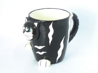 Ceramic Black Cat Mug