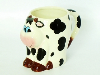 Ceramic Cow Mug