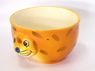 Ceramic Sea Lion Bowl