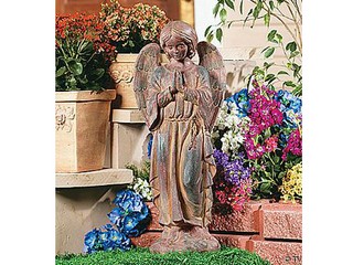 Resin Praying Angel Garden Statue