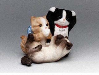 Polyresin Cats Figurine
