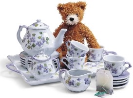 Porcelain 18-pc Child Tea Set