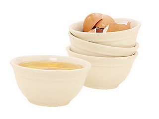 Stoneware Mini Prep Bowls Set of 4 