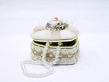 Porcelain Hinged box (heart)